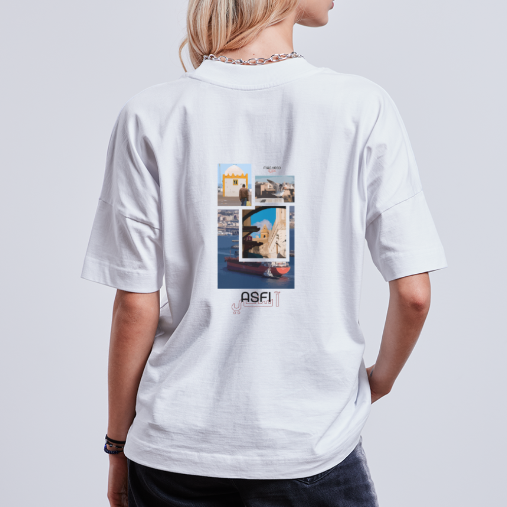 T-shirt Oversize édition Asfi - blanc