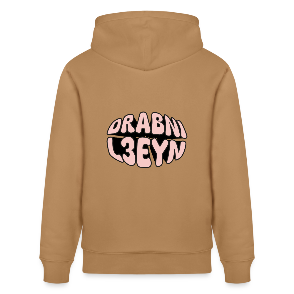 Sweat à capuche bio DRABNI L3EYN - Latte