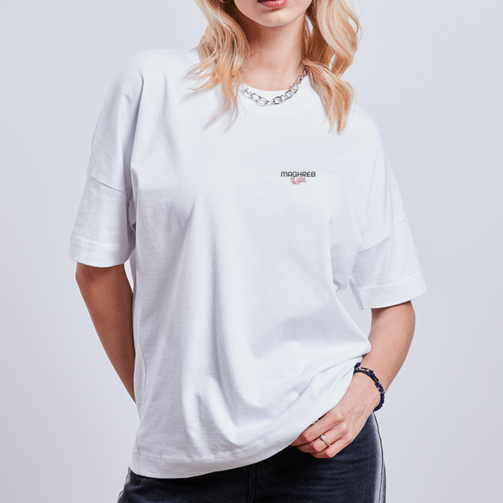 T-shirt Oversize édition Azrou - blanc