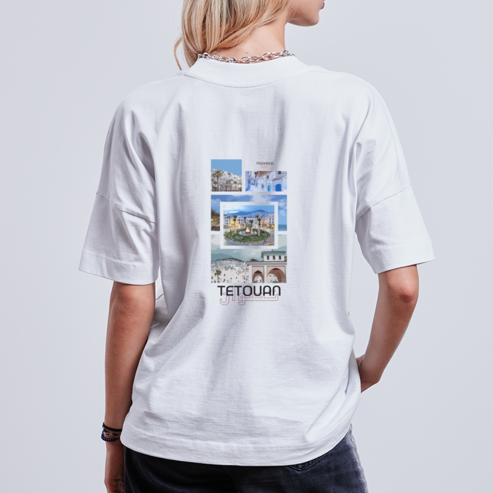 T-shirt Oversize édition Tetouan - blanc