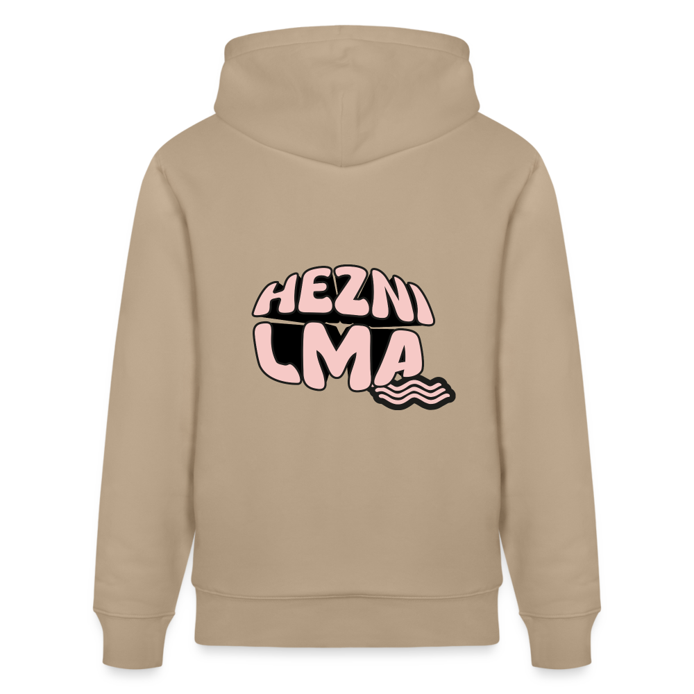 Sweat à capuche bio HEZNI LMA - beige