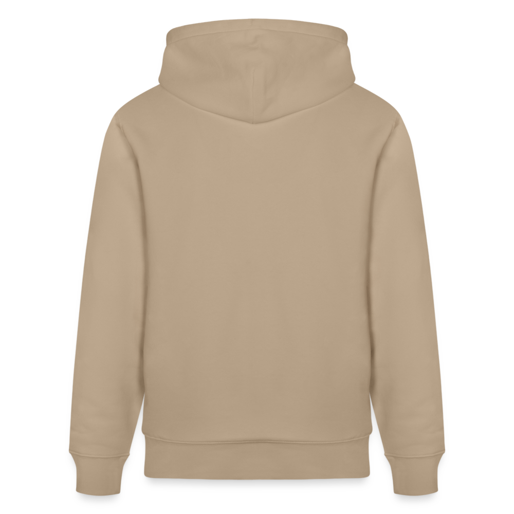 Sweat à capuche bio Panthère Rose - beige