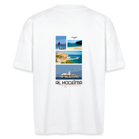 T-shirt Oversize édition Al Hoceïma - blanc