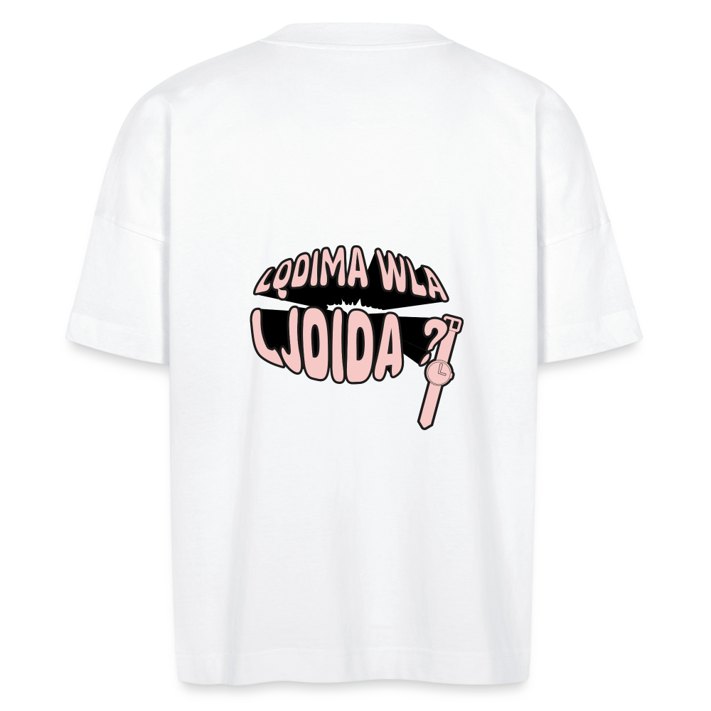 T-shirt bio adulte LQDIMA LA LJDIDA - blanc