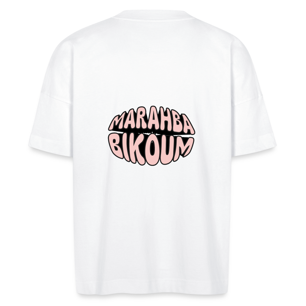 T-shirt bio adulte MARAHBA BIKOUM - blanc