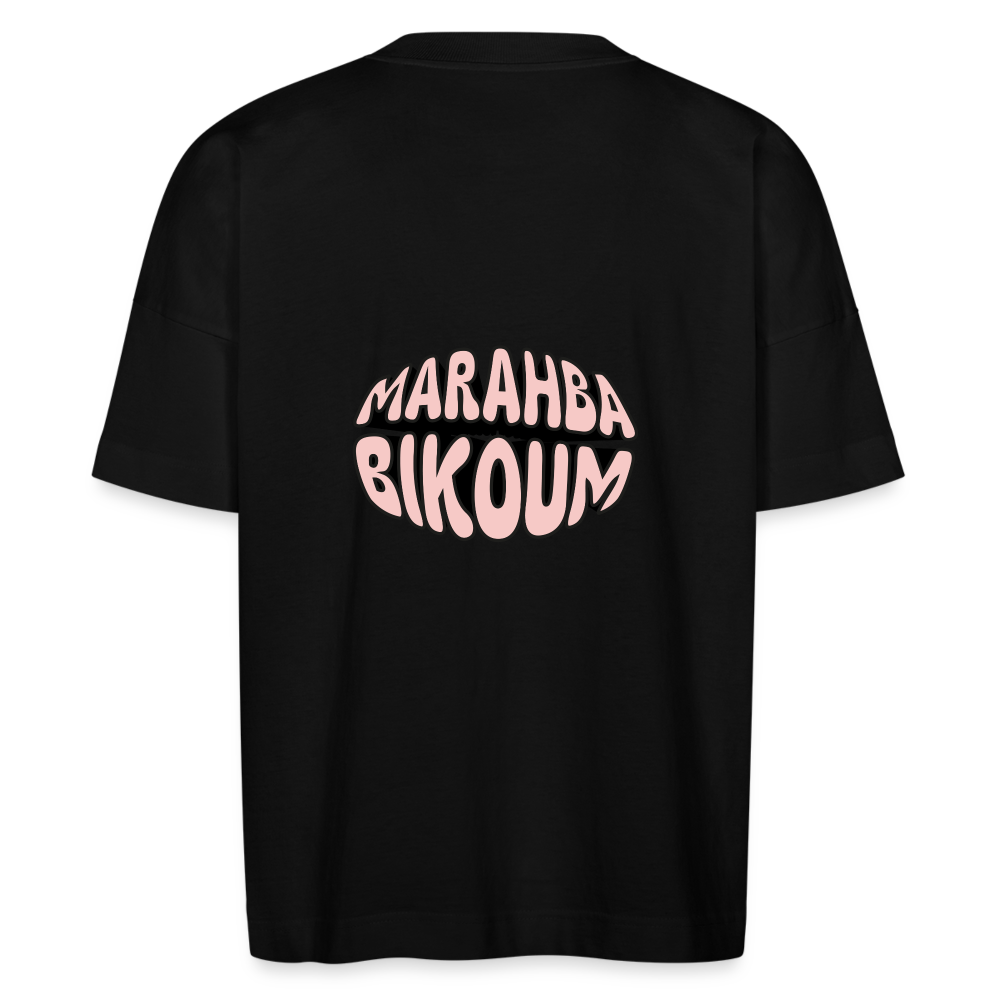 T-shirt bio adulte MARAHBA BIKOUM - noir