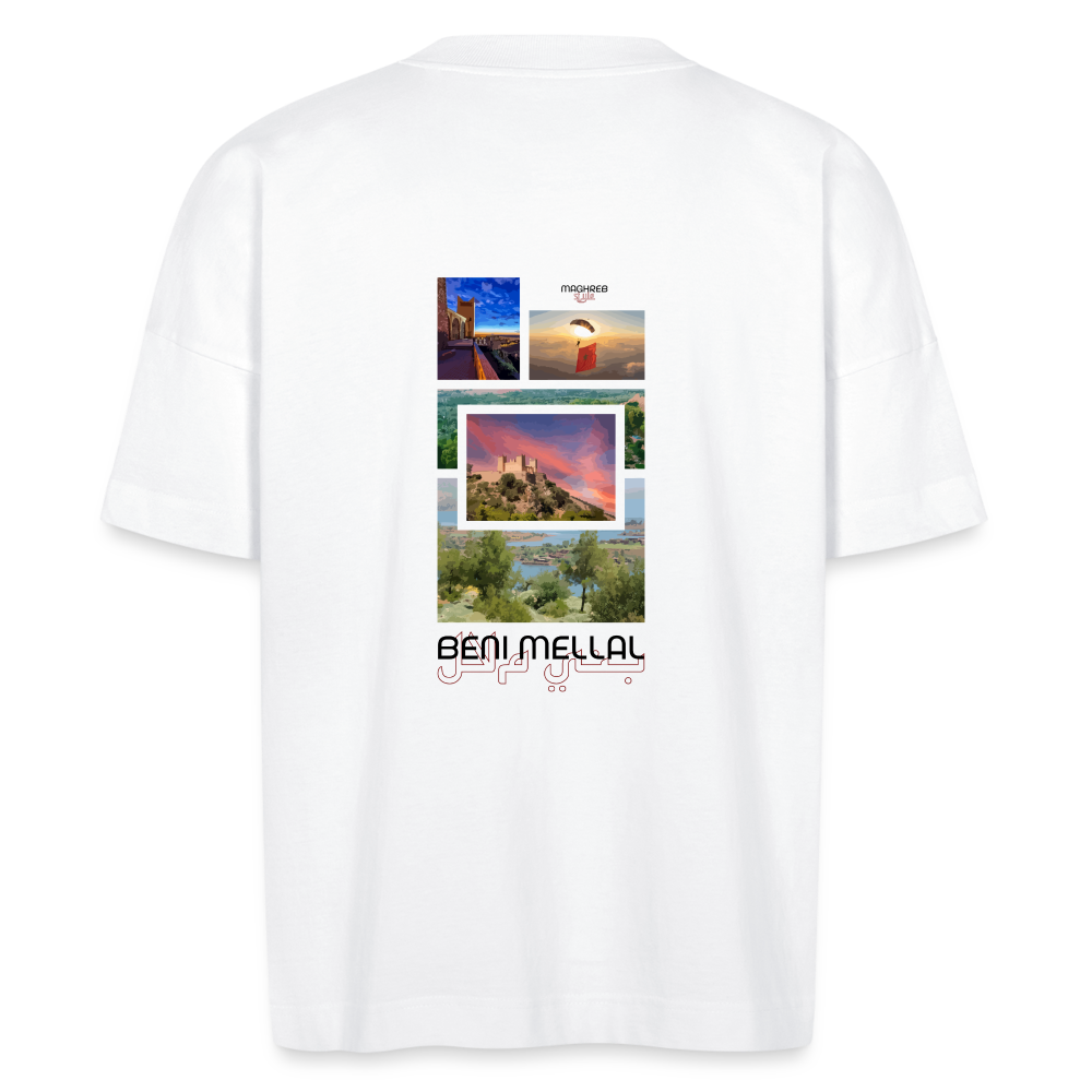 T-shirt Oversize édition Beni Mellal - blanc