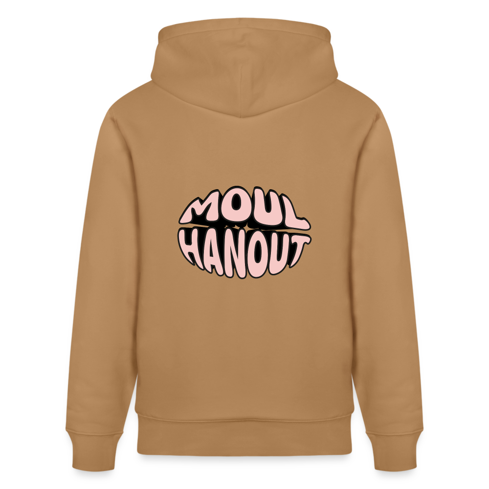 Sweat à capuche bio MOUL HANOUT - Latte