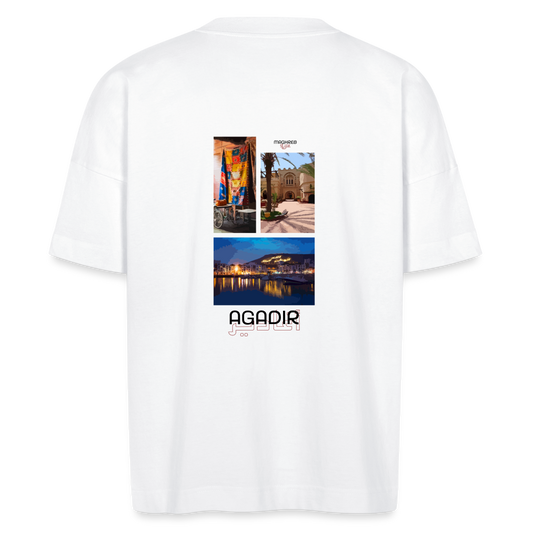 T-shirt Oversize édition Agadir - blanc