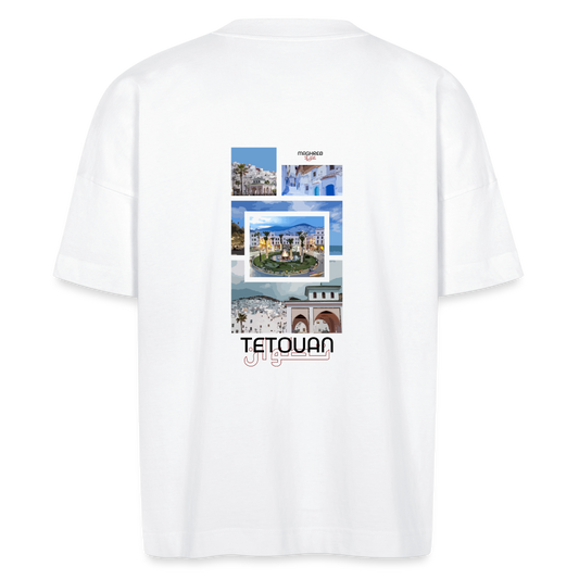 T-shirt Oversize édition Tetouan - blanc