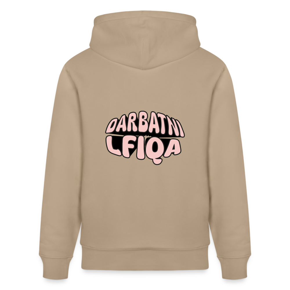 Sweat à capuche bio DARBATNI LFIQA - beige