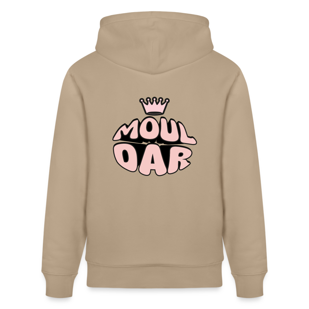 Sweat à capuche bio MOUL DAR - beige