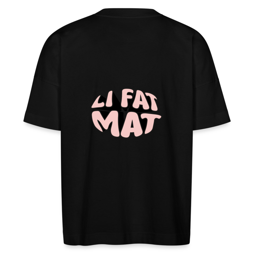 T-shirt bio adulte LI FAT MAT - noir