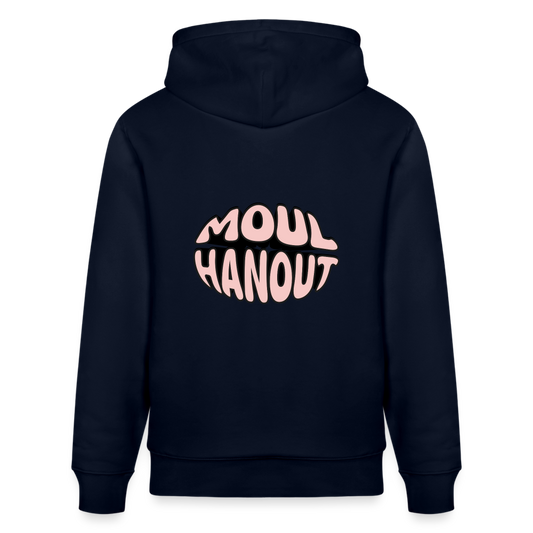 Sweat à capuche bio MOUL HANOUT - marine