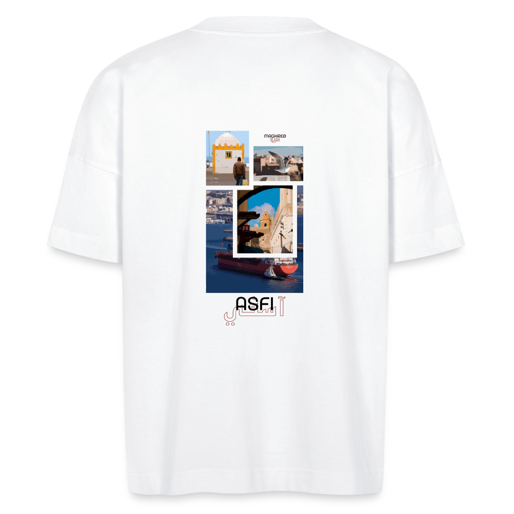 T-shirt Oversize édition Asfi - blanc