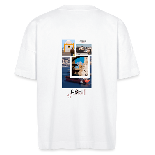 T-shirt Oversize édition Asfi - blanc