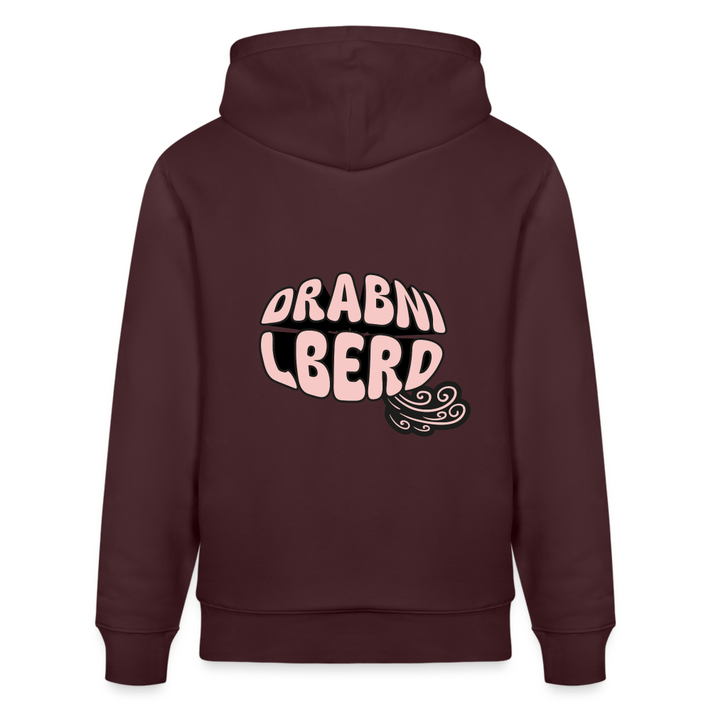 Sweat à capuche bio DRABNI LBERD - maroon