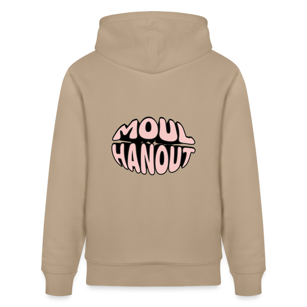 Sweat à capuche bio MOUL HANOUT - beige