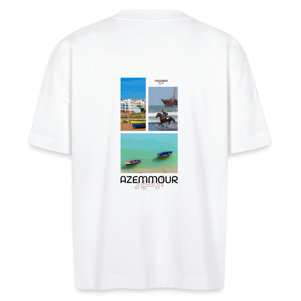 T-shirt Oversize édition Azemmour - blanc