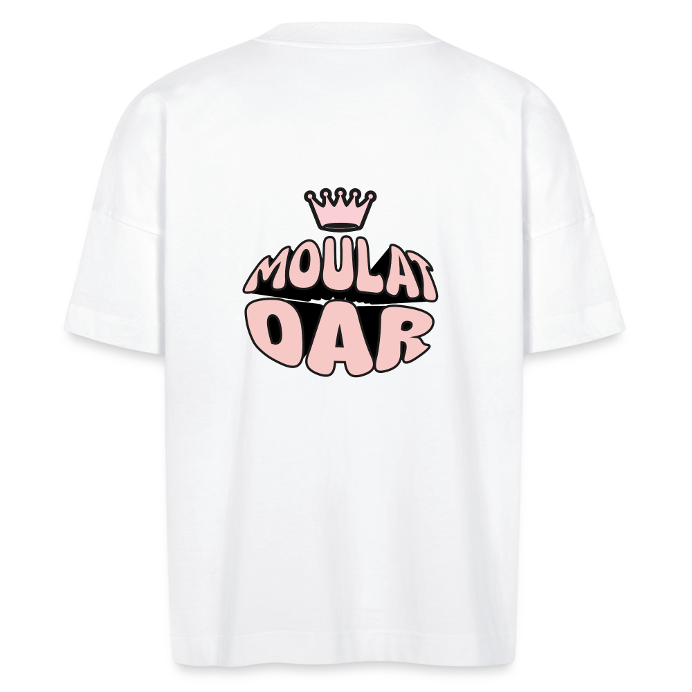 T-shirt bio adulte MOULAT DAR - blanc