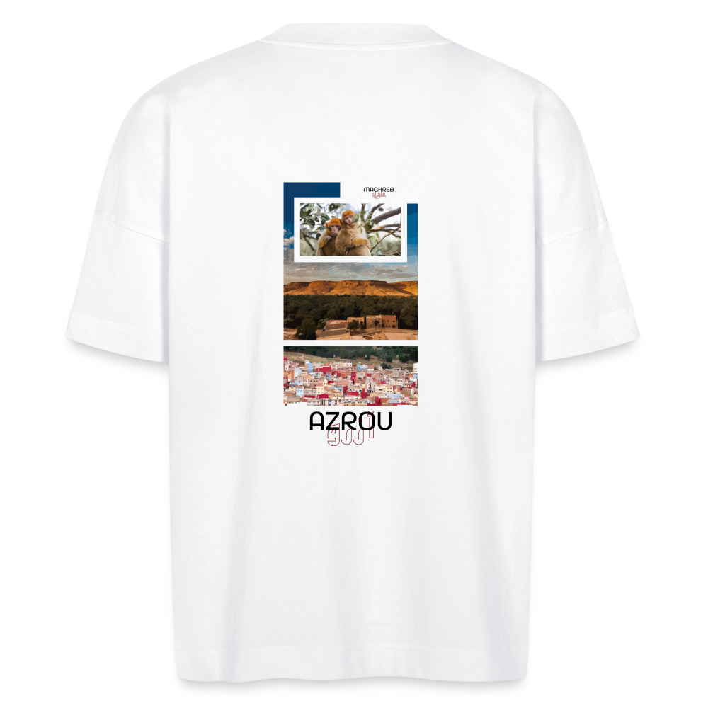 T-shirt Oversize édition Azrou - blanc