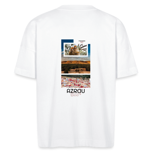 T-shirt Oversize édition Azrou - blanc