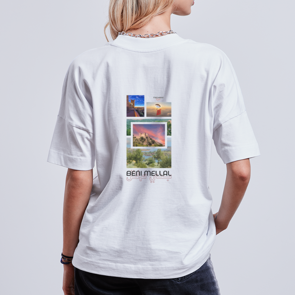 T-shirt Oversize édition Beni Mellal - blanc