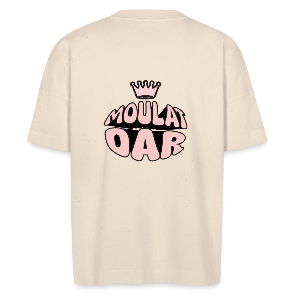 T-shirt bio adulte MOULAT DAR - blanc cassé