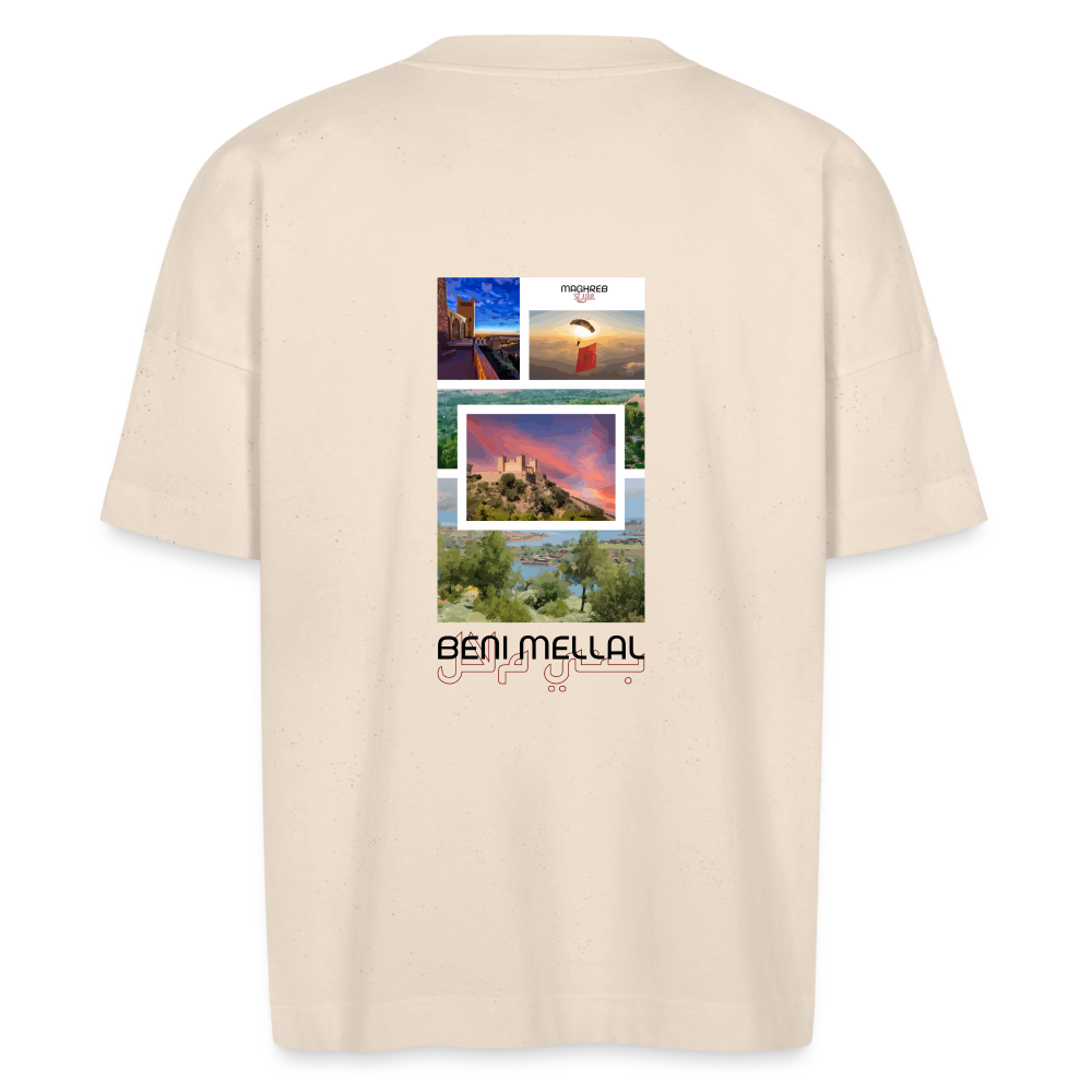 T-shirt Oversize édition Beni Mellal - blanc cassé