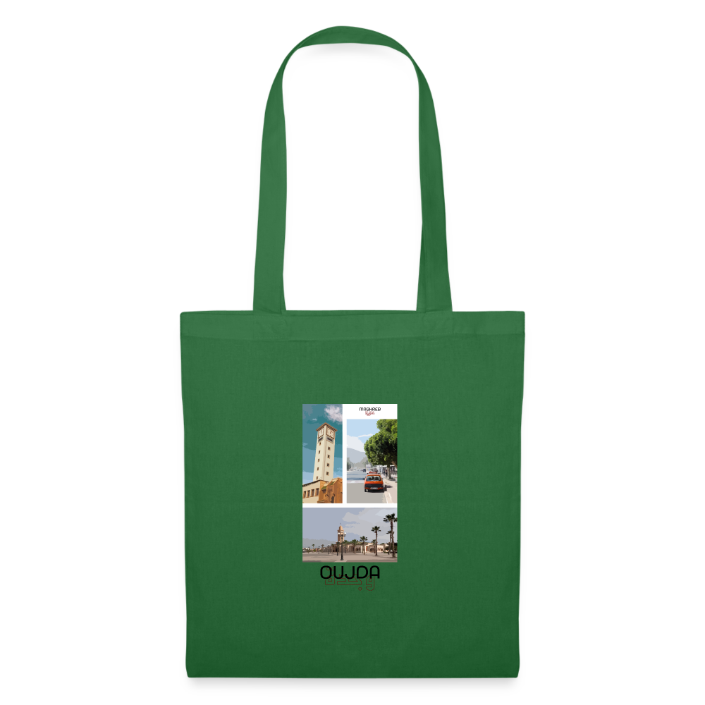 Tote Bag édition Oujda - vert sapin