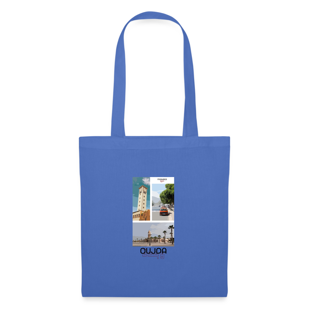 Tote Bag édition Oujda - bleu pâle