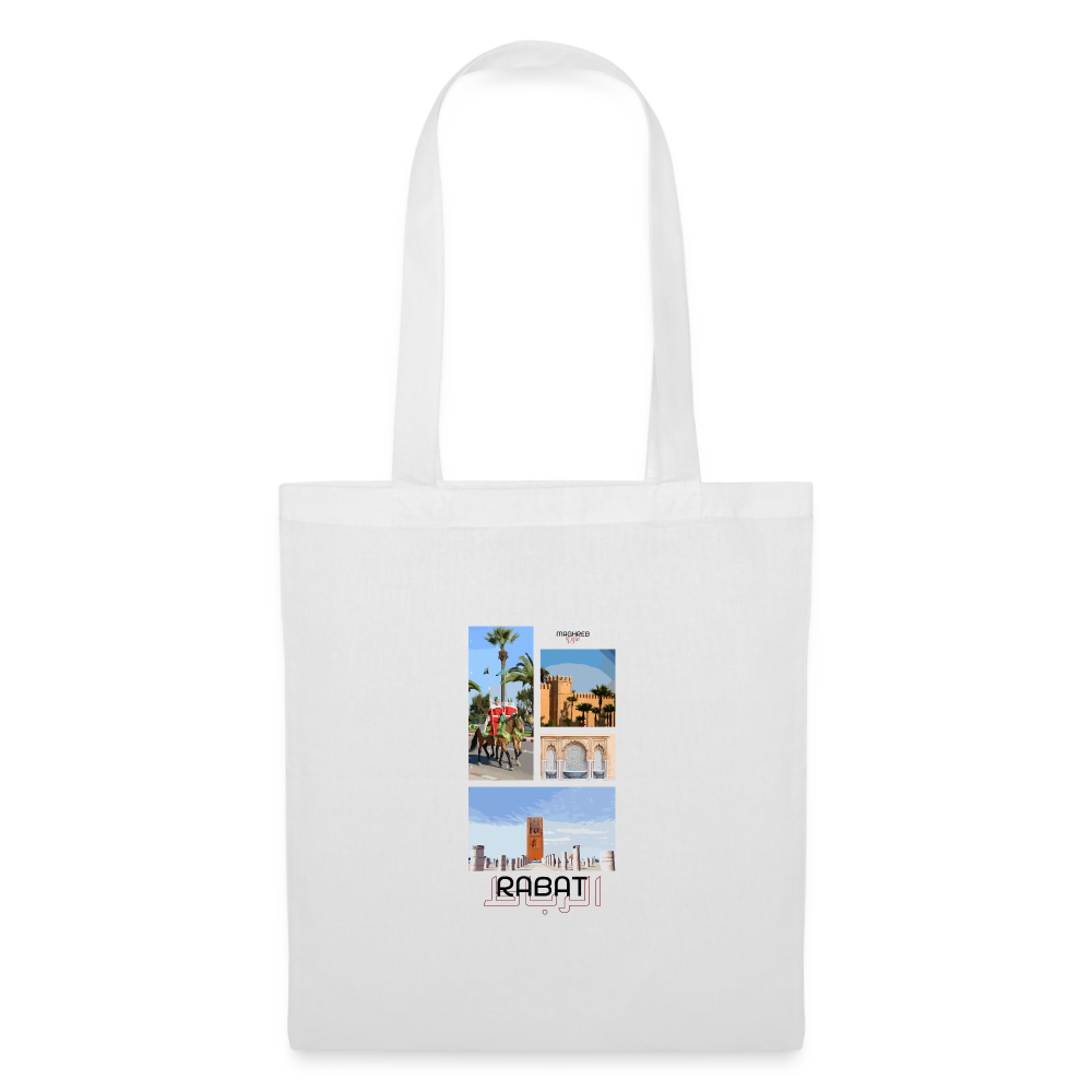 Tote Bag édition Rabat - blanc