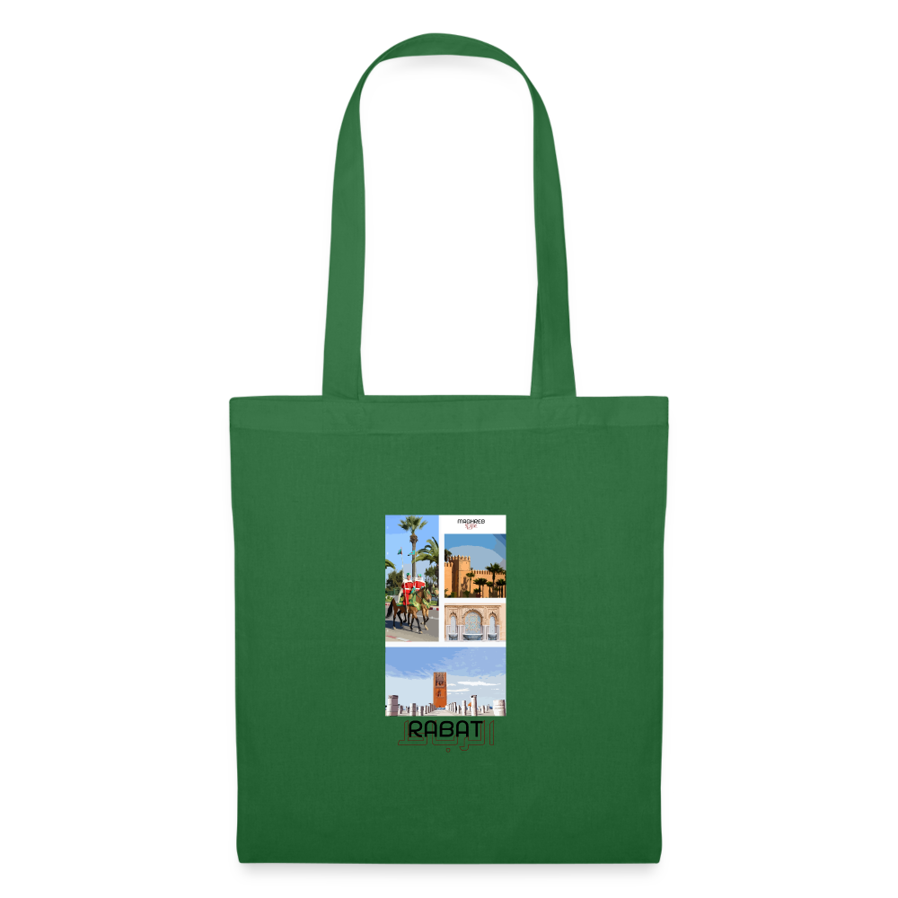 Tote Bag édition Rabat - vert sapin