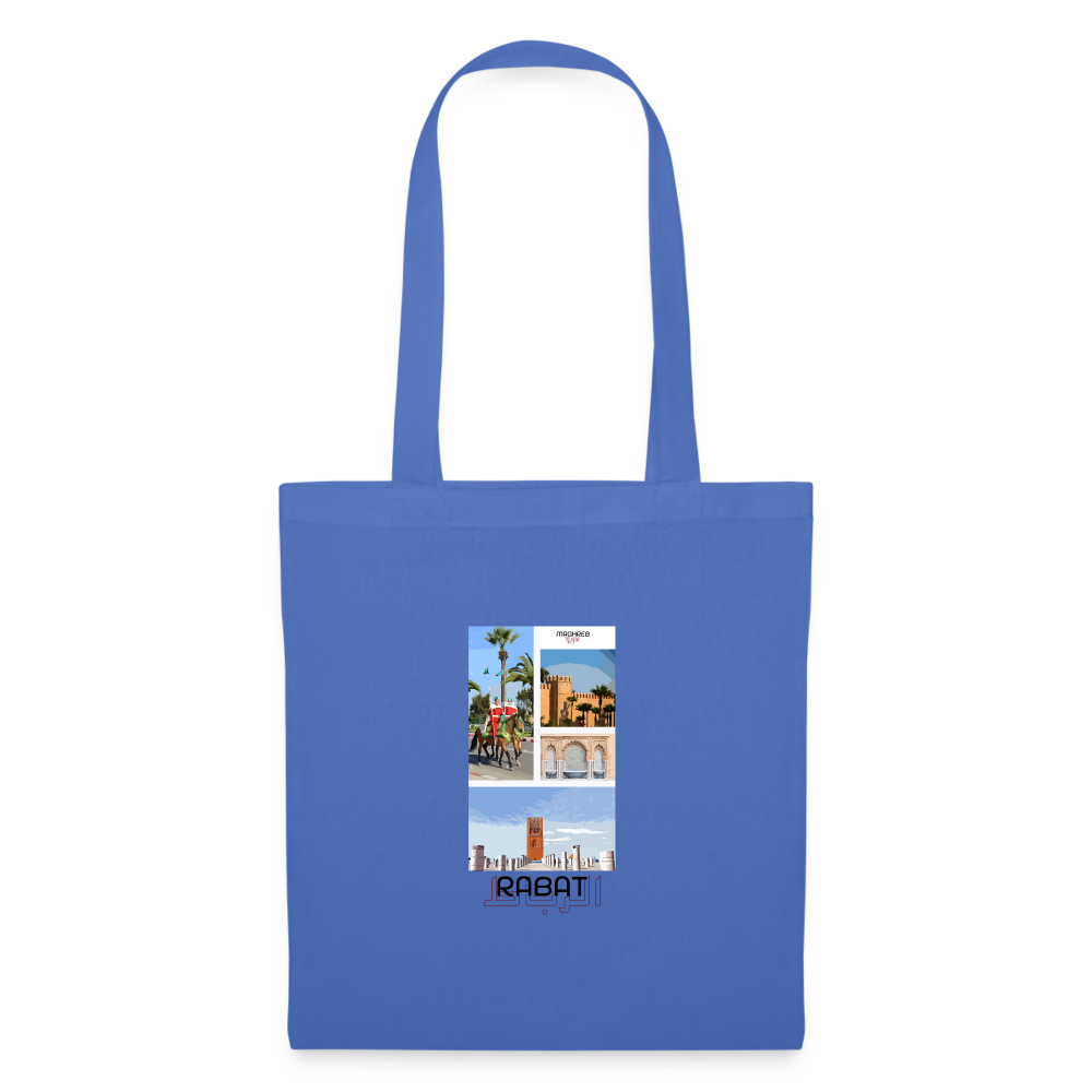 Tote Bag édition Rabat - bleu pâle