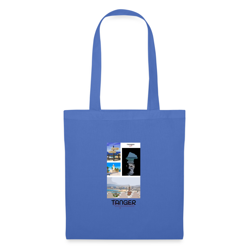 Tote Bag édition Tanger - bleu pâle