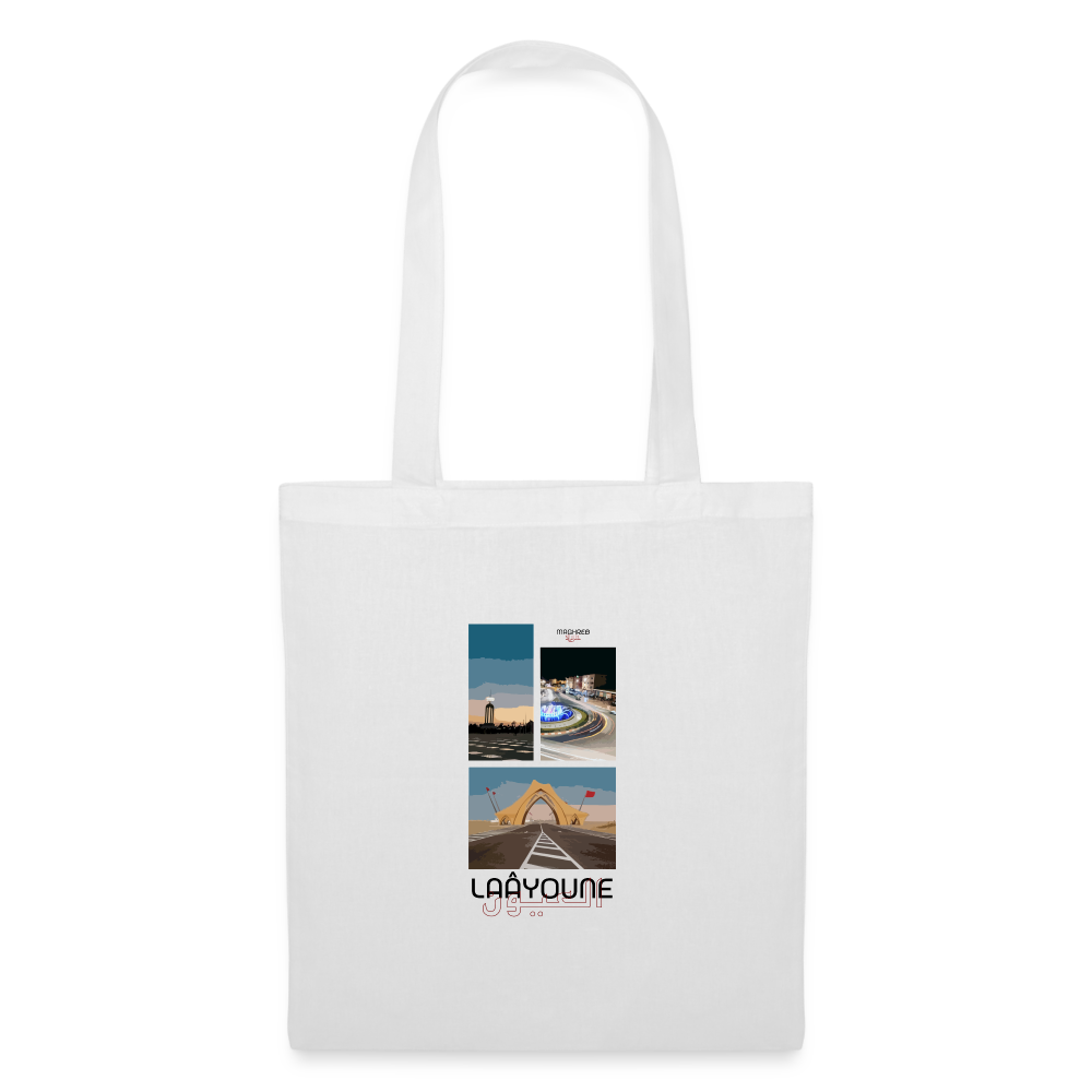 Tote Bag édition Laâyoune - blanc