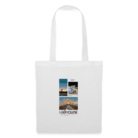 Tote Bag édition Laâyoune - blanc