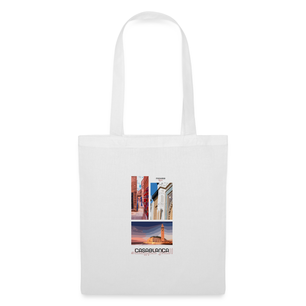 Tote Bag édition Casablanca - blanc