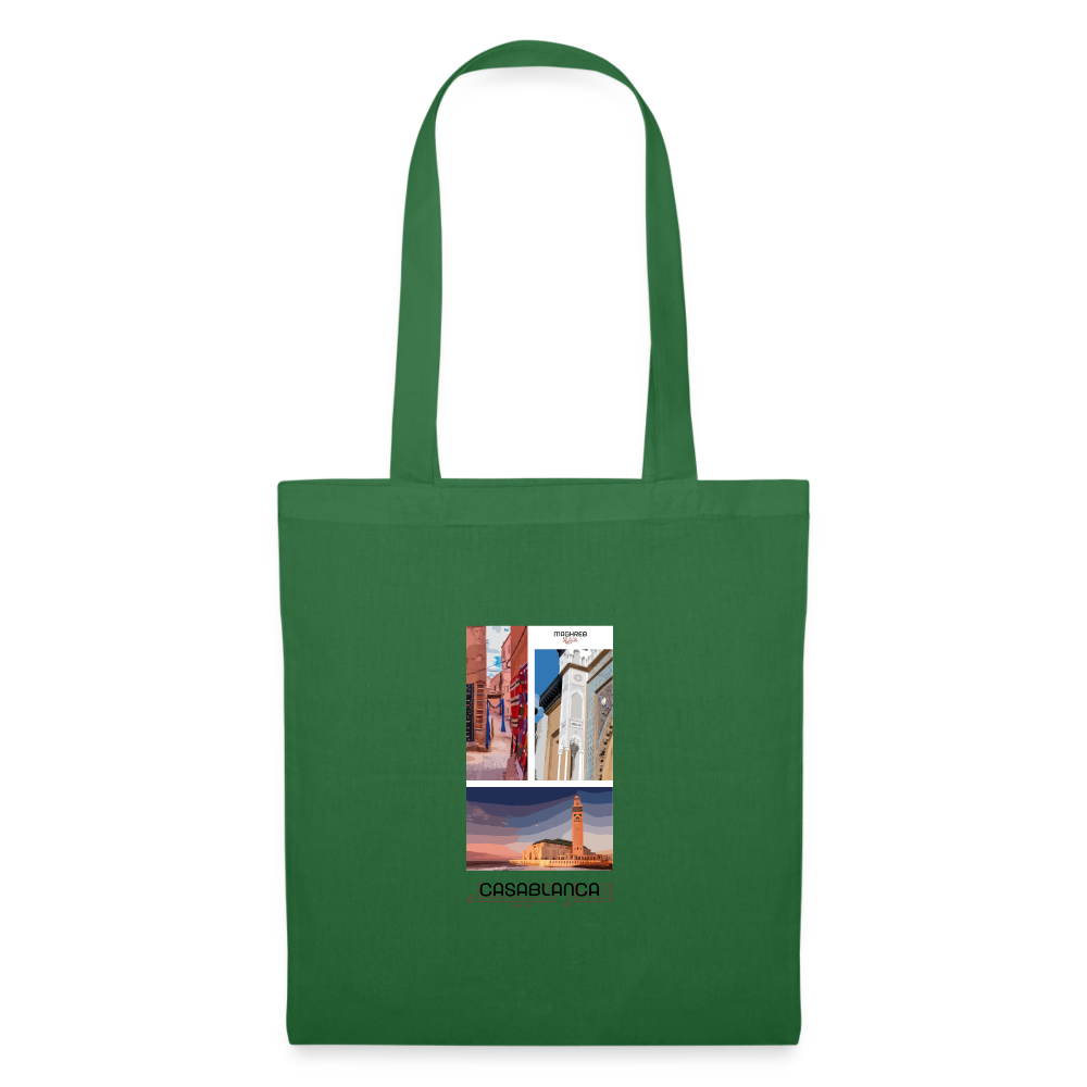 Tote Bag édition Casablanca - vert sapin