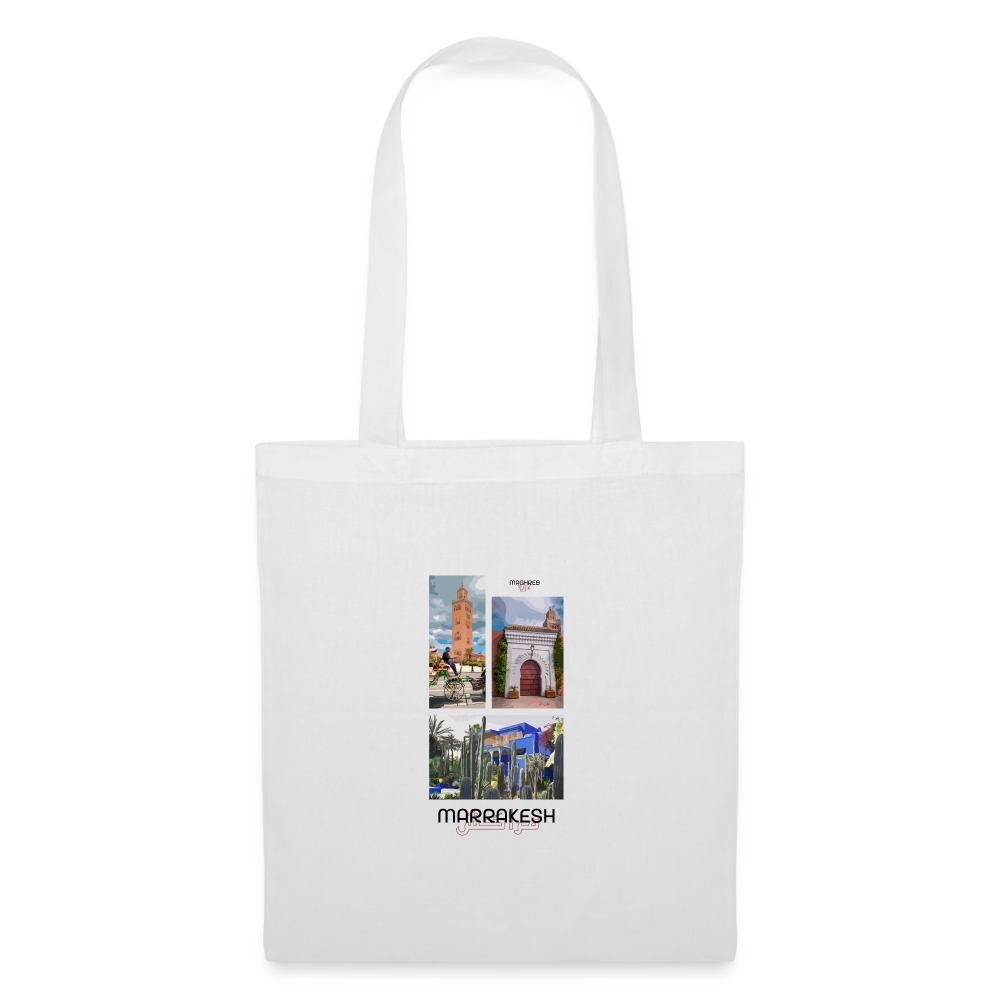 Tote Bag édition Marrakesh - blanc