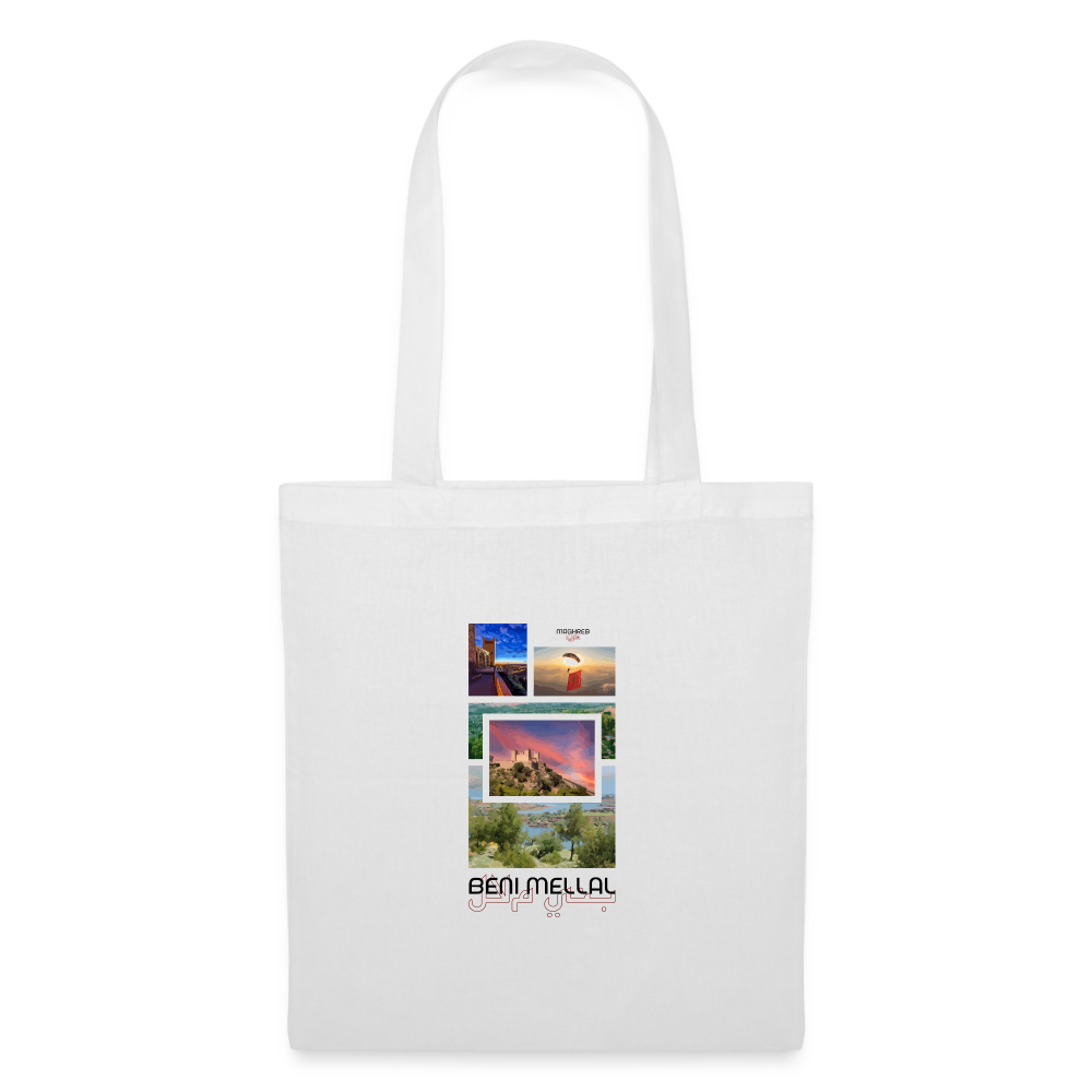 Tote Bag édition Beni Mellal - blanc