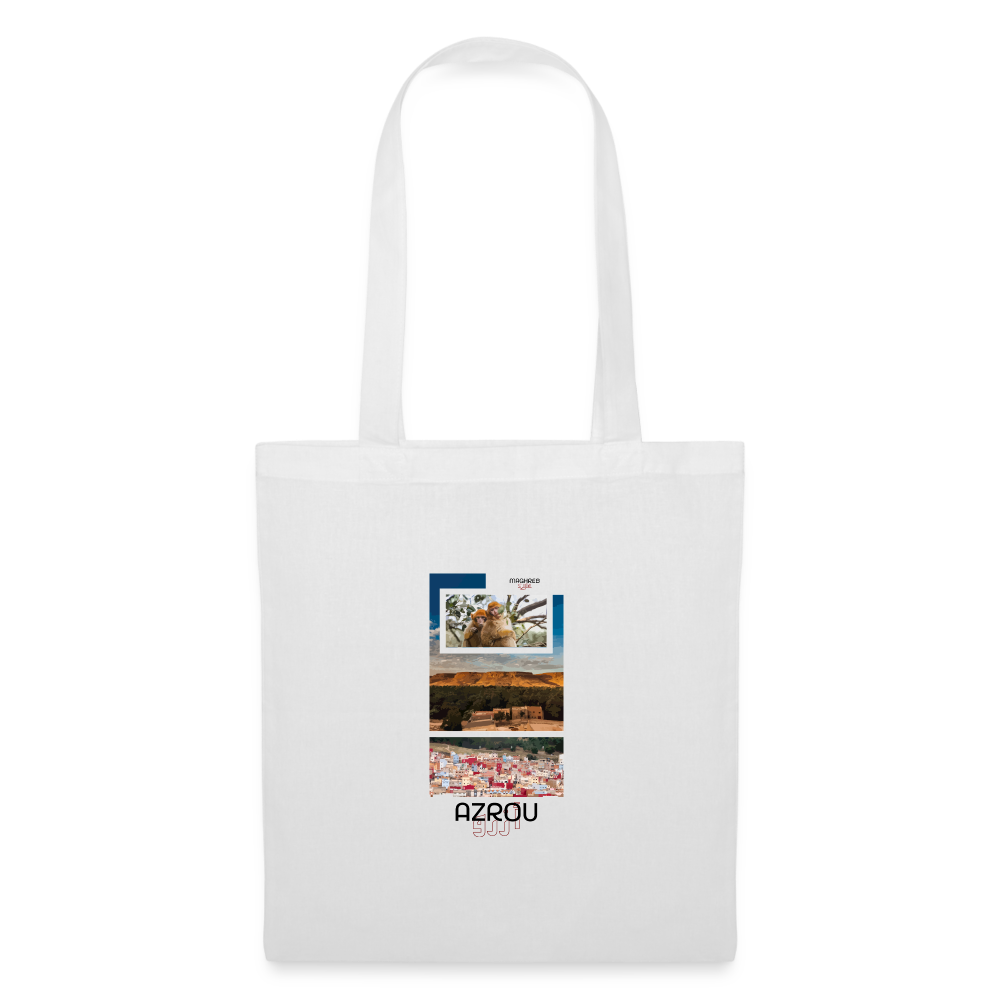 Tote Bag édition Azrou - blanc