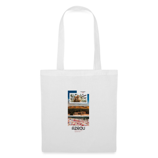 Tote Bag édition Azrou - blanc