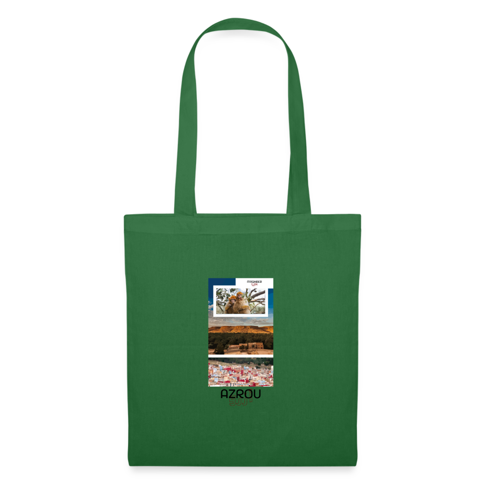 Tote Bag édition Azrou - vert sapin