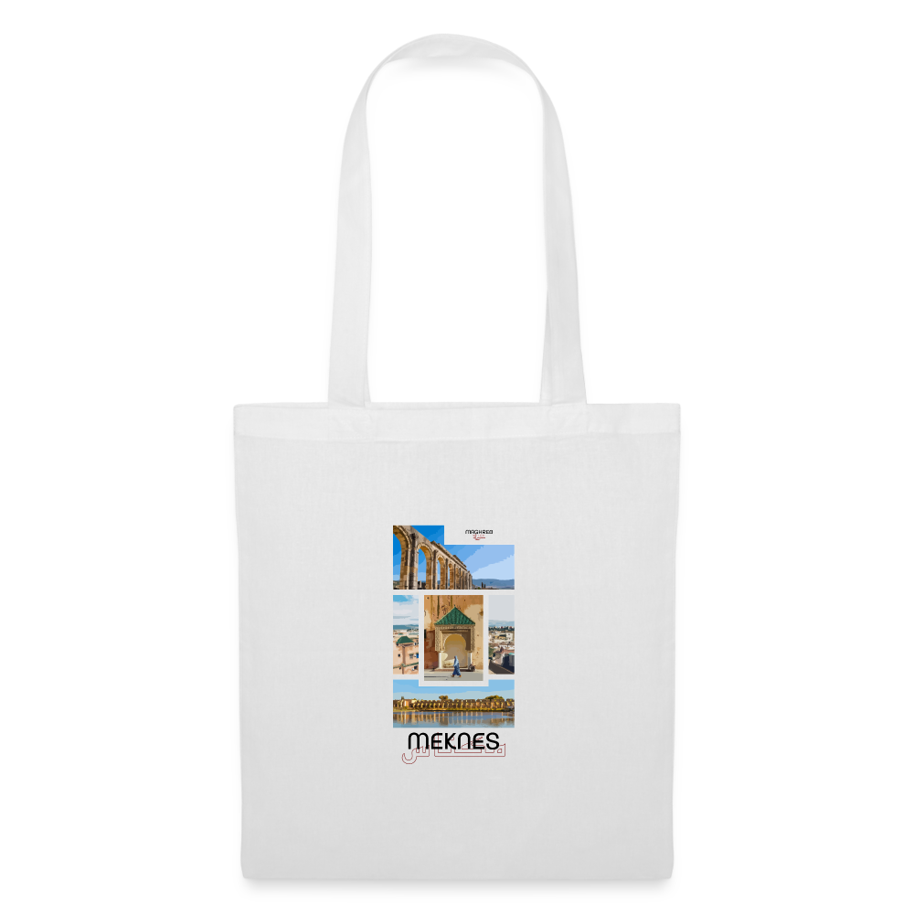 Tote Bag édition Meknes - blanc