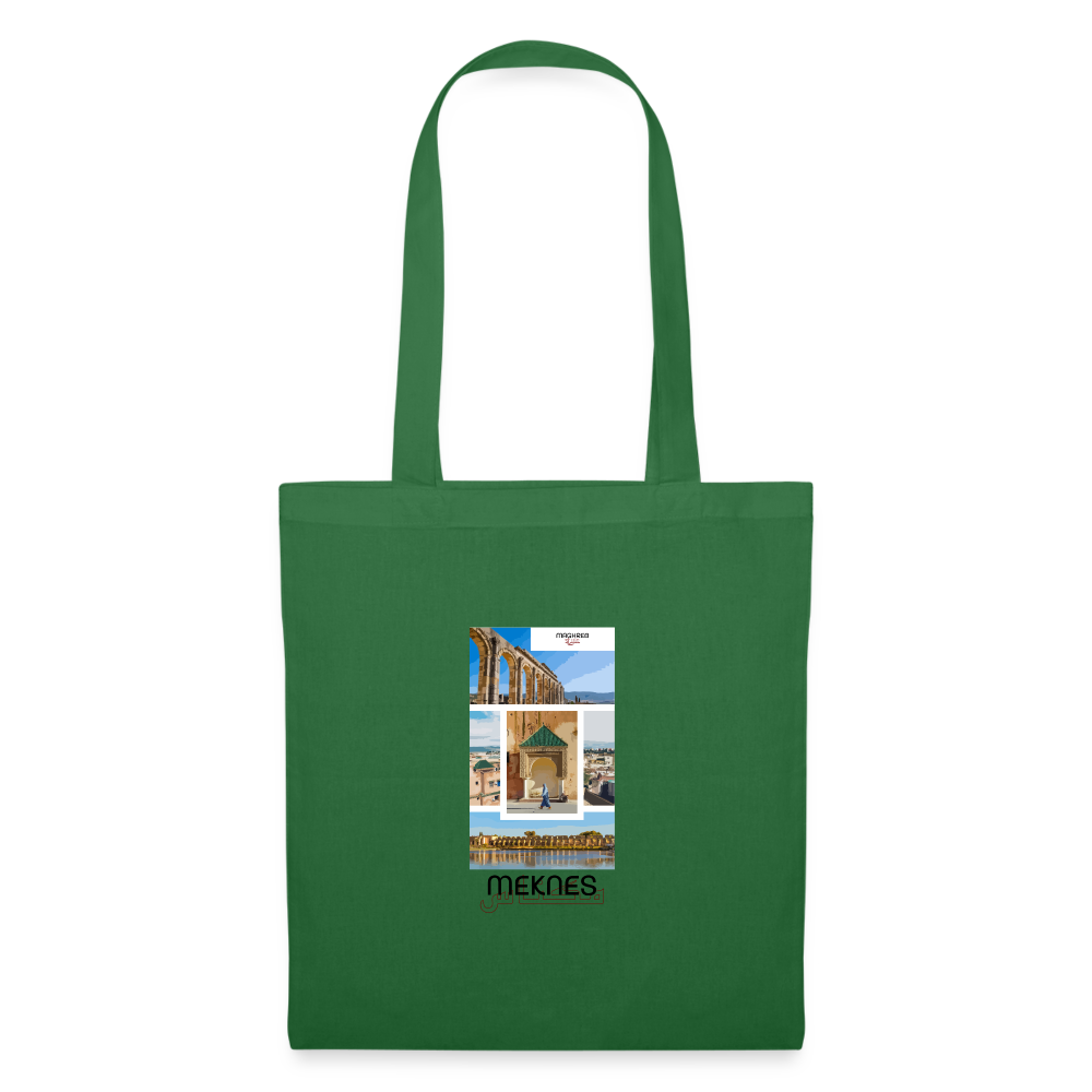 Tote Bag édition Meknes - vert sapin