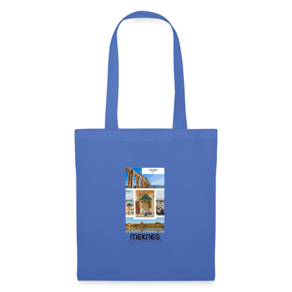 Tote Bag édition Meknes - bleu pâle