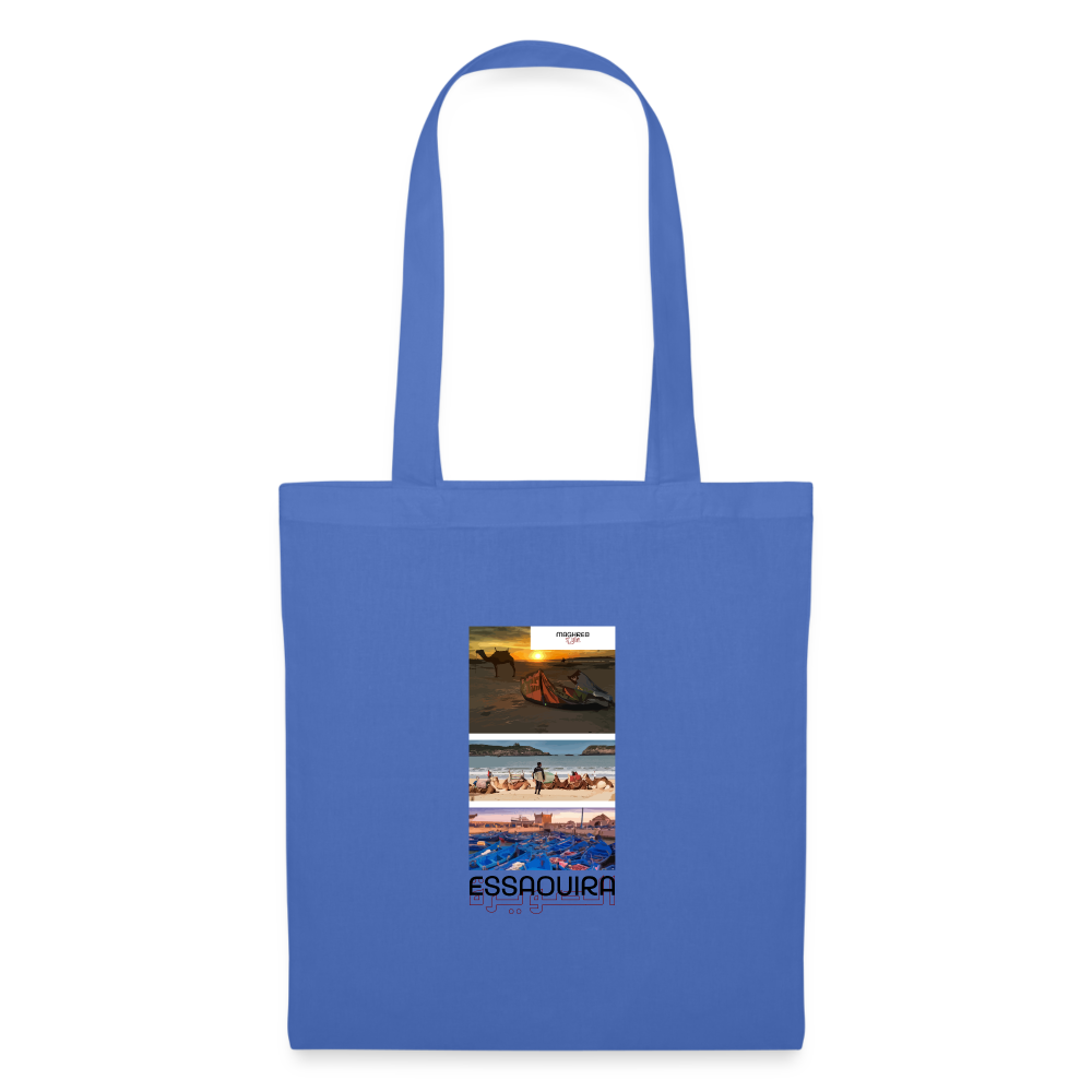 Tote Bag édition Essaouira - bleu pâle