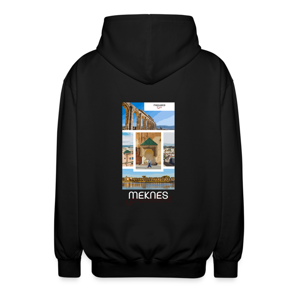 Veste à capuche édition Meknes - noir