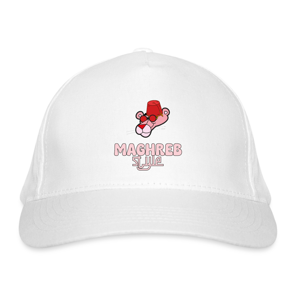 Casquette classique bio - blanc